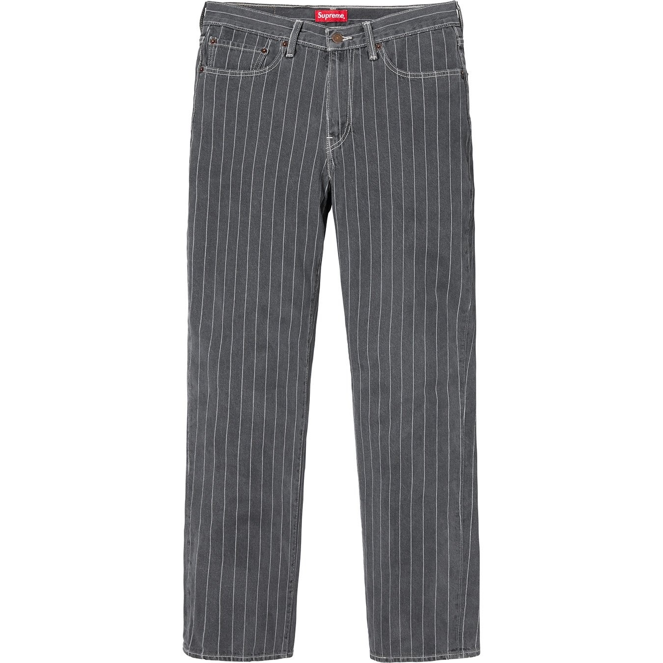 Supreme®/Levi's® Pinstripe 550 Jeans view 4